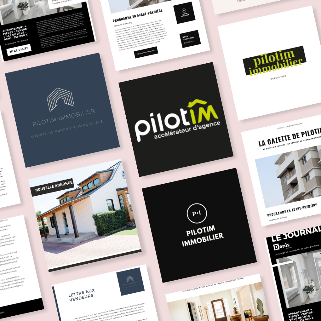 Créez une identité visuelle pour votre agence immobilière