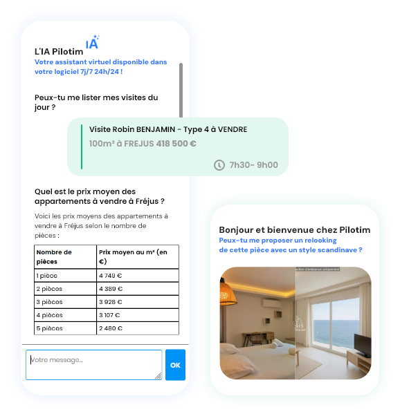 intelligence artificielle agent immobilier